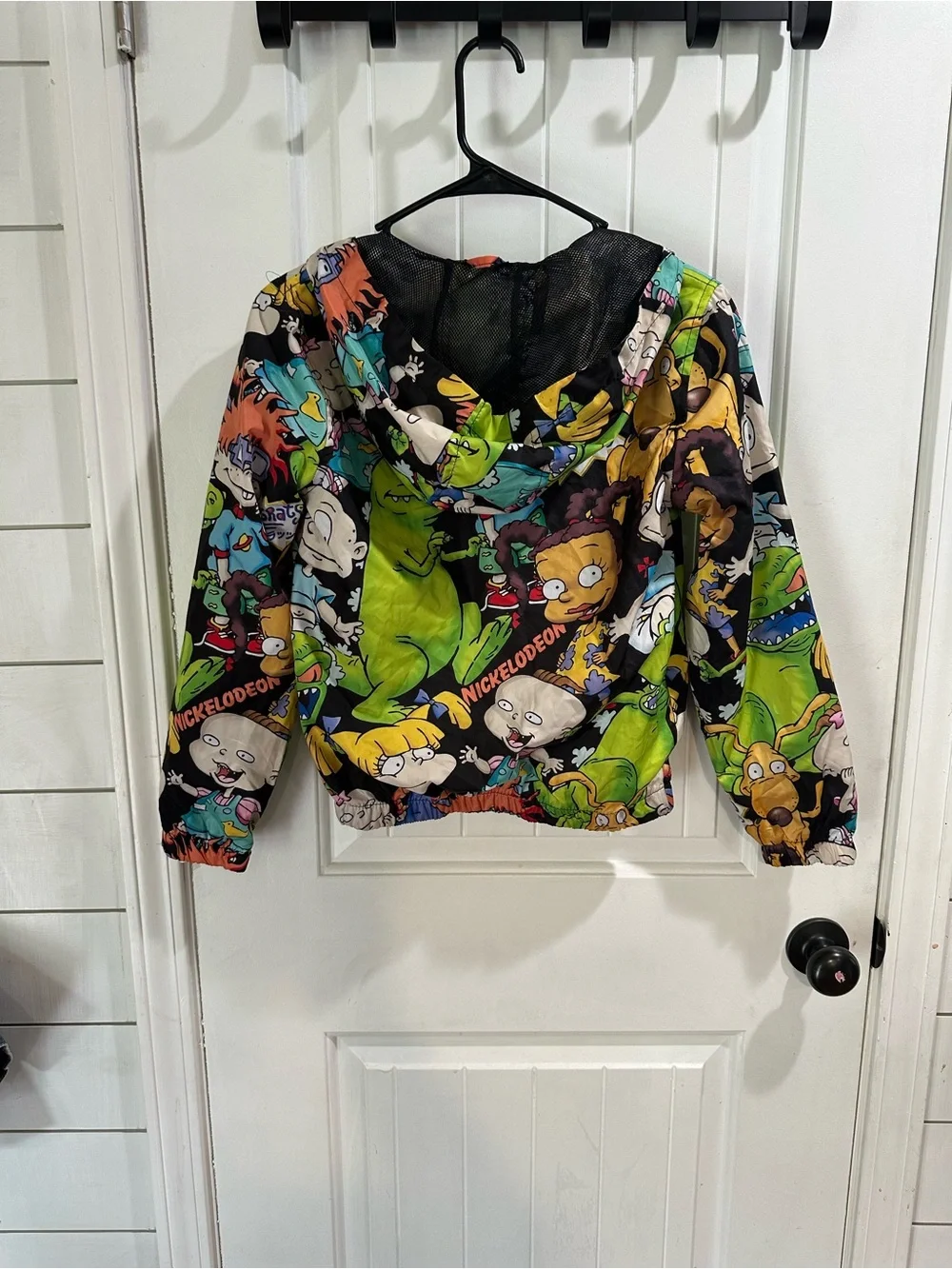 Members only Nickelodeon Rugrats Cartoon Character Windbreaker